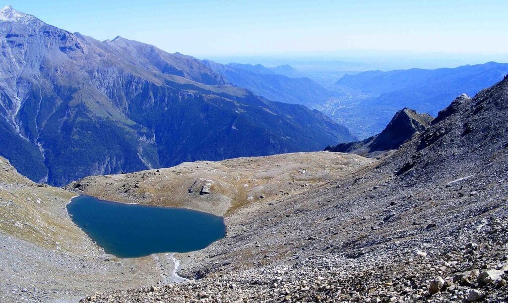 vacanze alpine Lago_della_Vecchia_Alpi_Cozie-